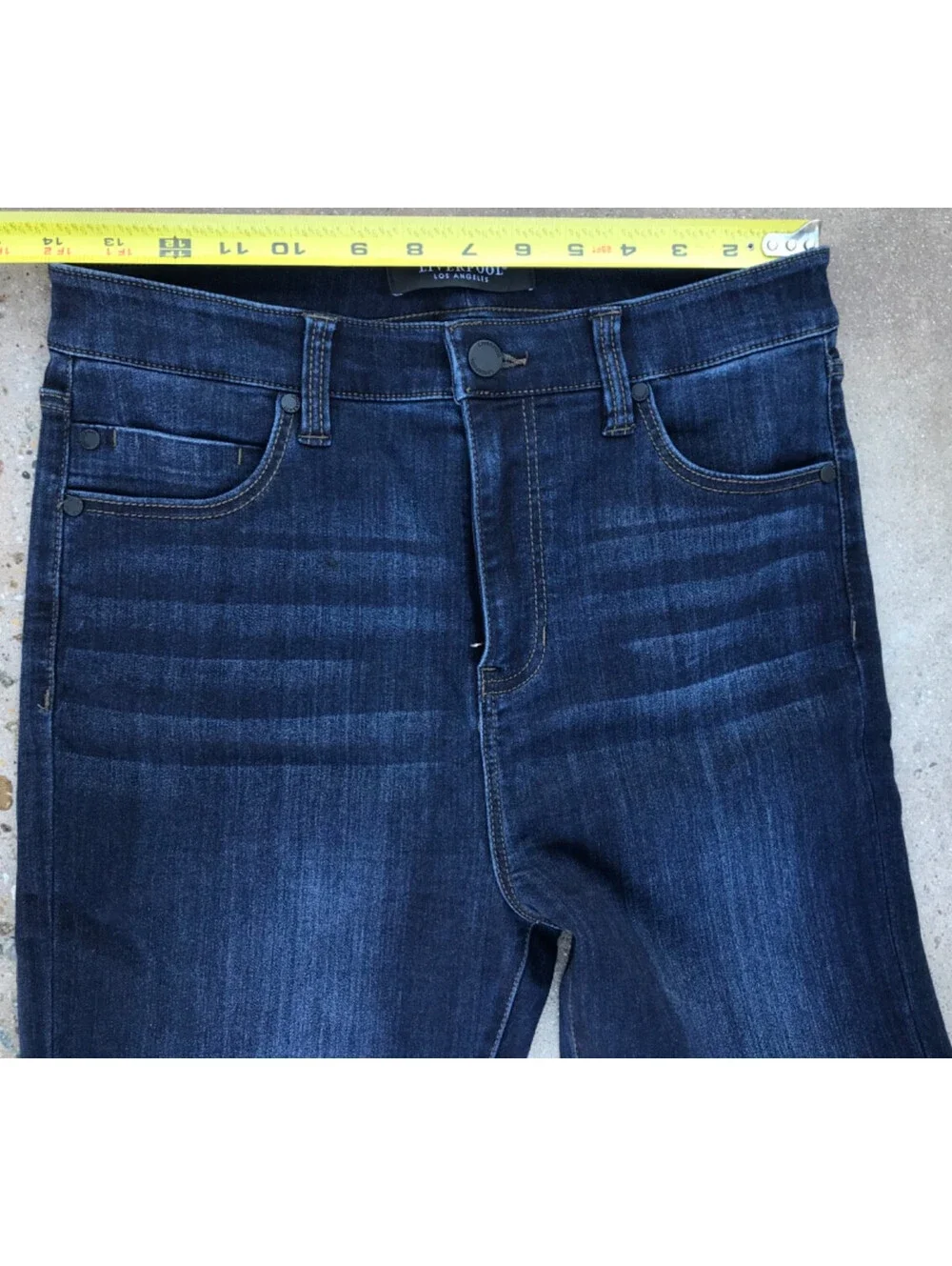 Liverpool Los Angeles Jeans Womens 29/8 Blue Skinny ECO Logical Mid Rise Denim